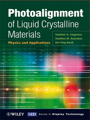 cover image of Photoalignment of Liquid Crystalline Materials